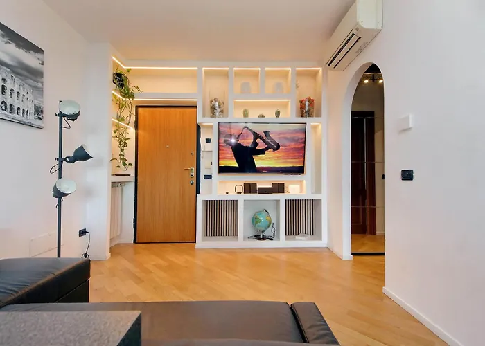 4bnb - Flaminia Prestigious Flat - Swimming Pool Apartment